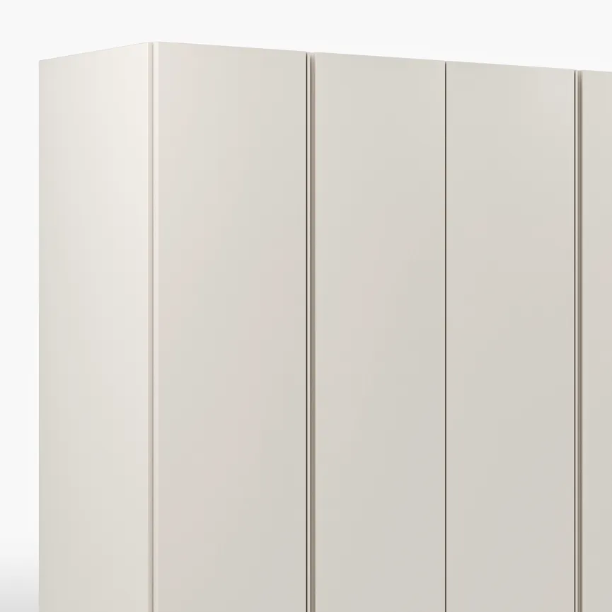 Drehtürenschrank 6-trg. detail