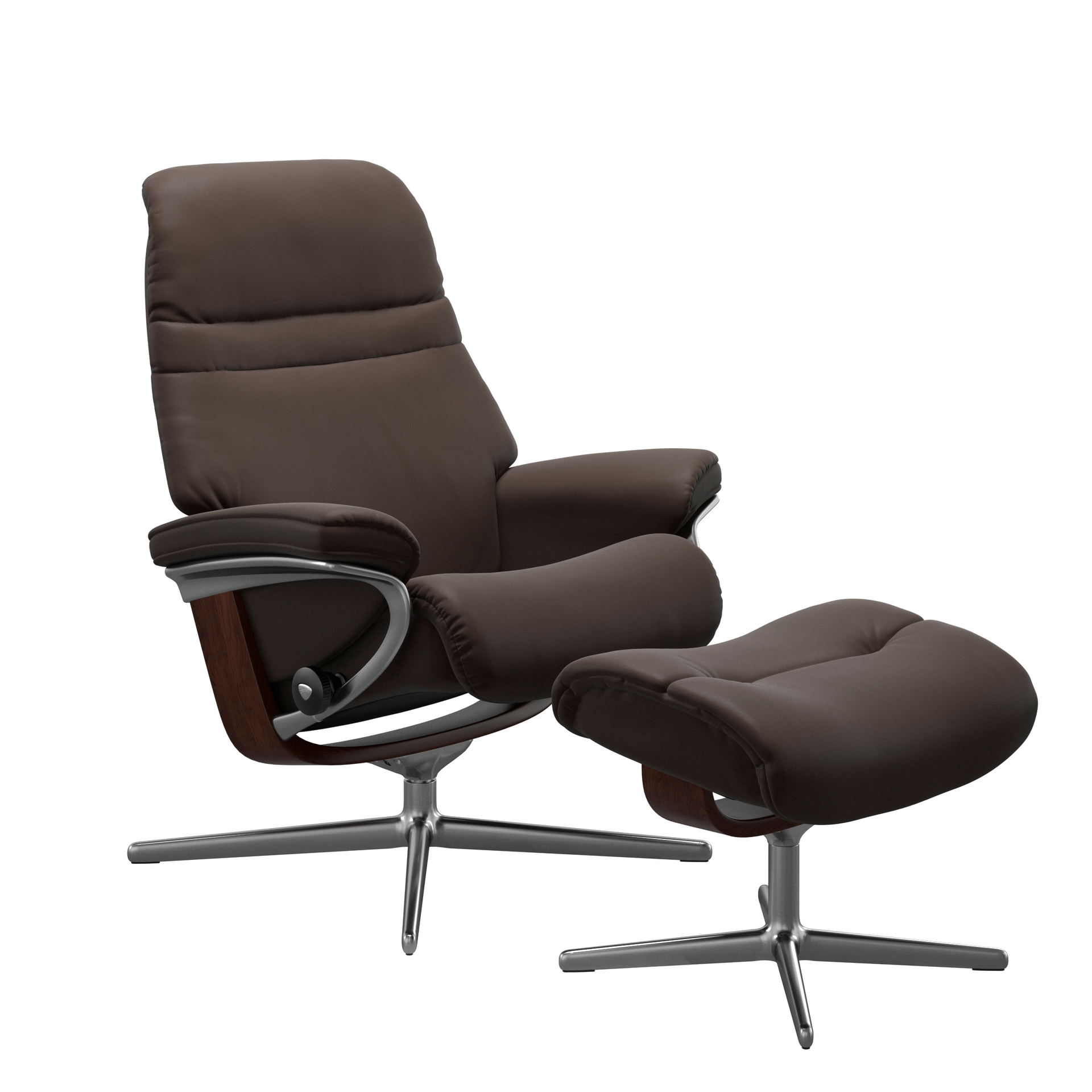 Sessel mit Hocker