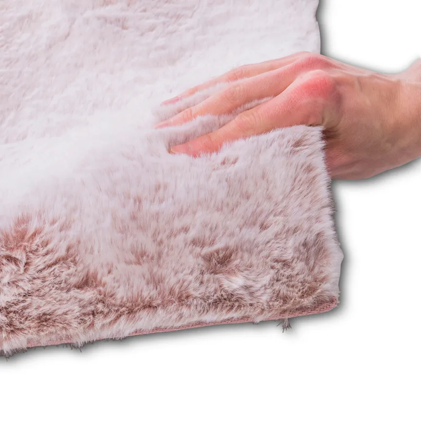 Fellteppich melange detail