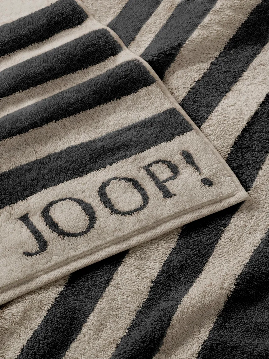 Duschtuch JOOP Stripes detail