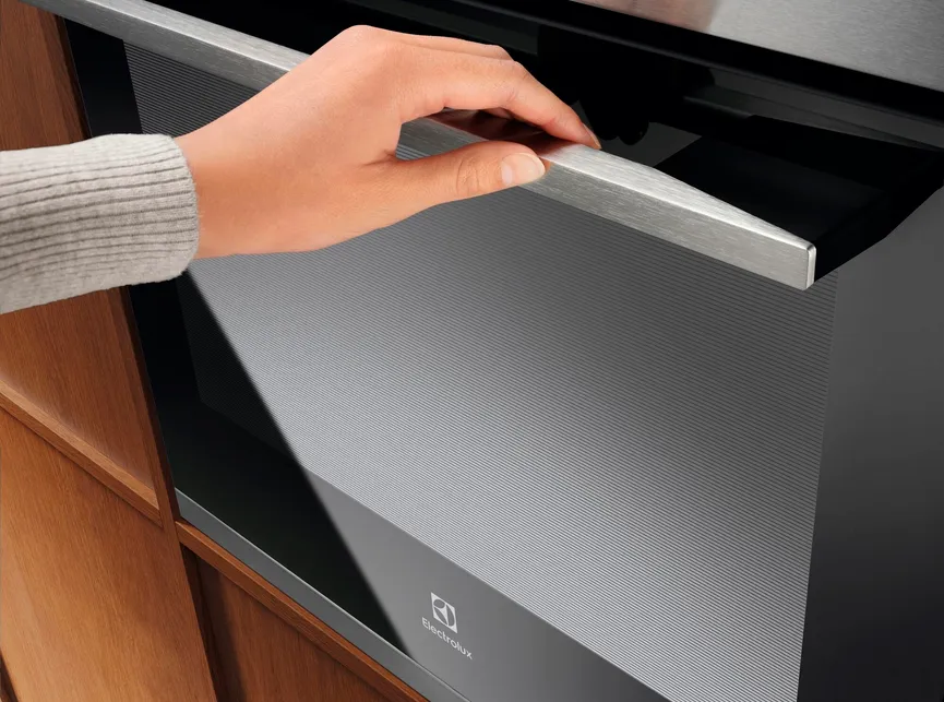 Backofen Edelstahl detail