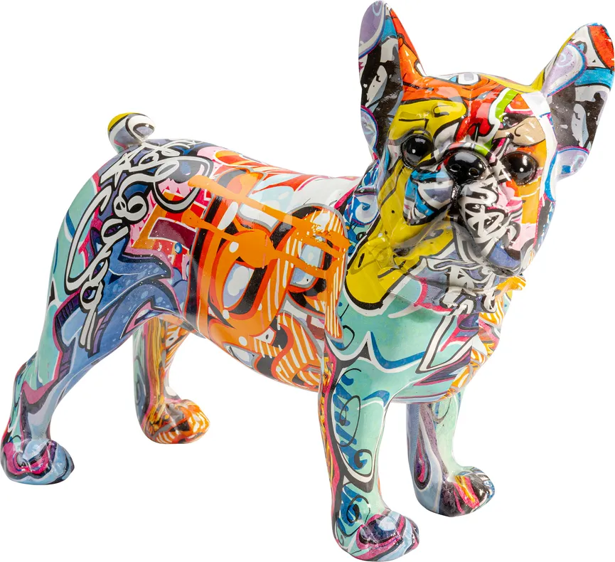 Figur "Grafitti Dog" Hund hauptaufnahme