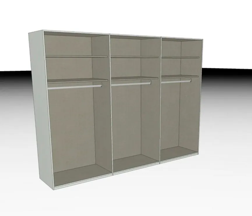 Drehtürenschrank 6-trg. detail
