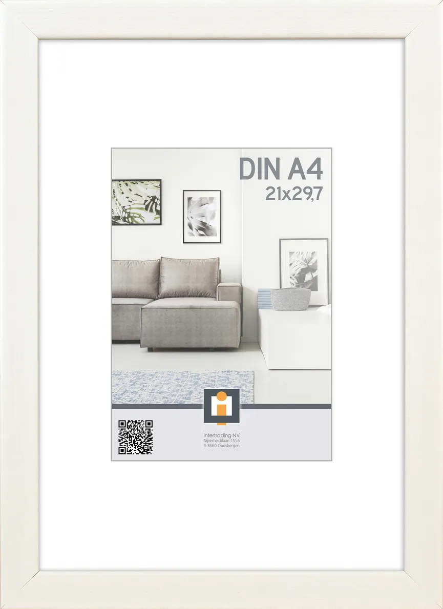 Rahmen "Livorno" weiss hauptaufnahme