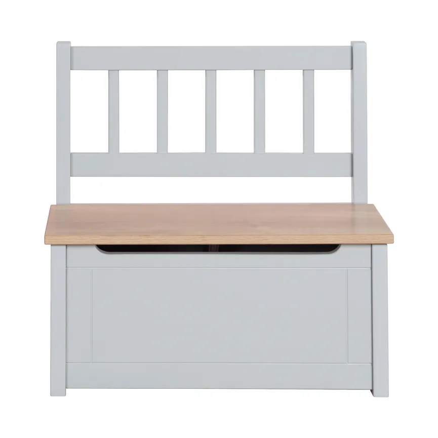Sitzbank natur/taupe detail