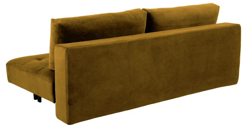Schlafsofa Füße dunkel detail