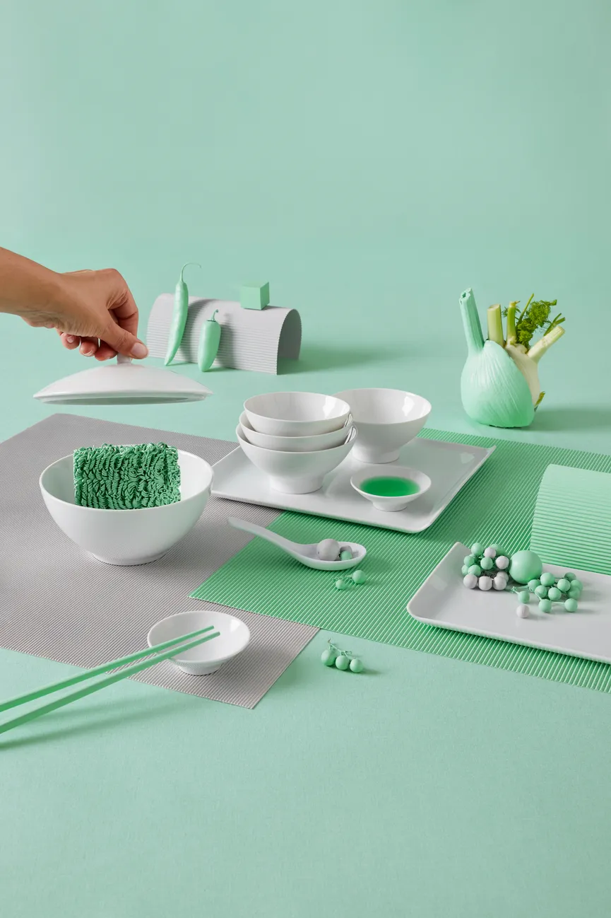 Schale "Loft" 2,7 Liter weiß milieu