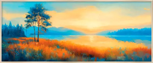 Wandbild 50 x 120 cm