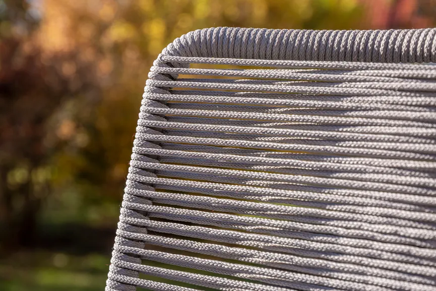 ** Gartenstuhl stapelbar detail