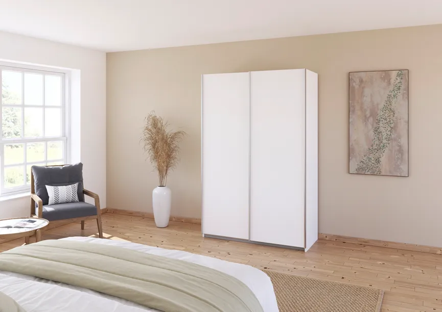 Schwebetürenschrank 2-trg. milieu