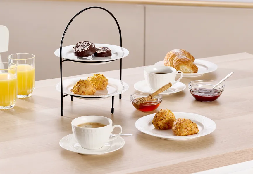 Etagere "Tjäna" 2-stöckig milieu