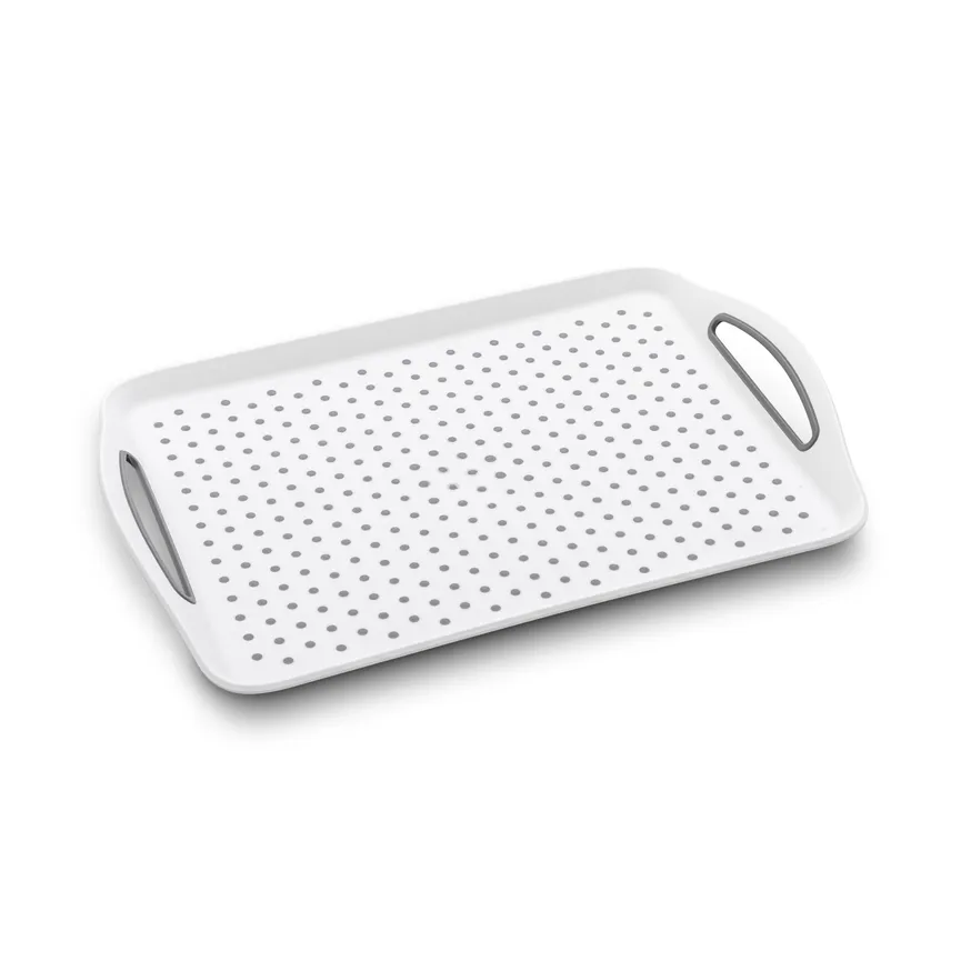 Tablett 45,5 x 32 cm weiß hauptaufnahme