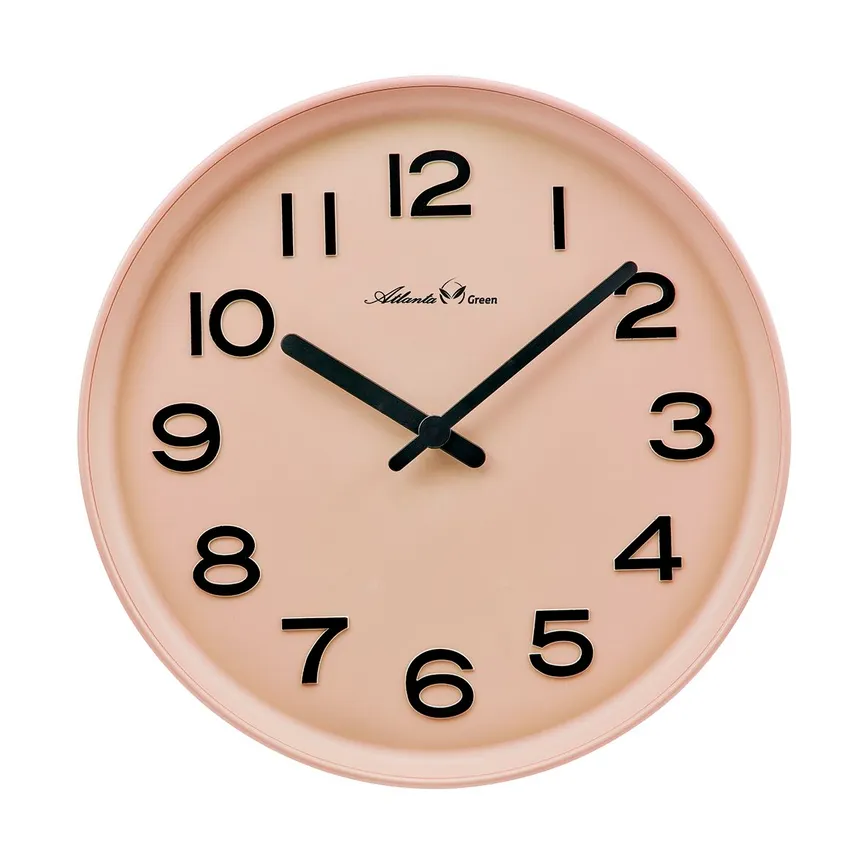 Quarz-Wanduhr "ATLANTA GREEN" material_farbe
