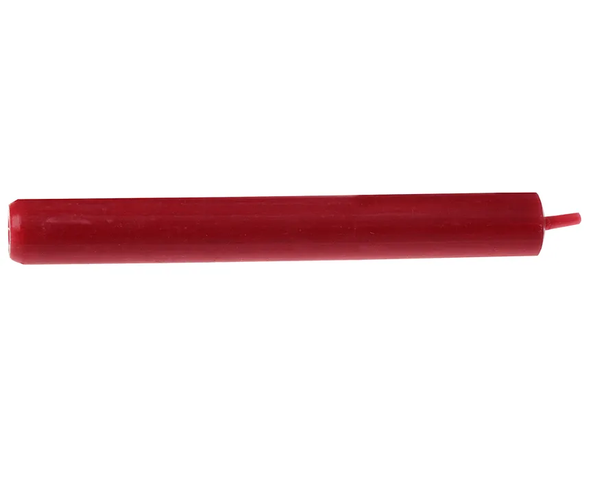 Leuchterkerze altrot material_farbe