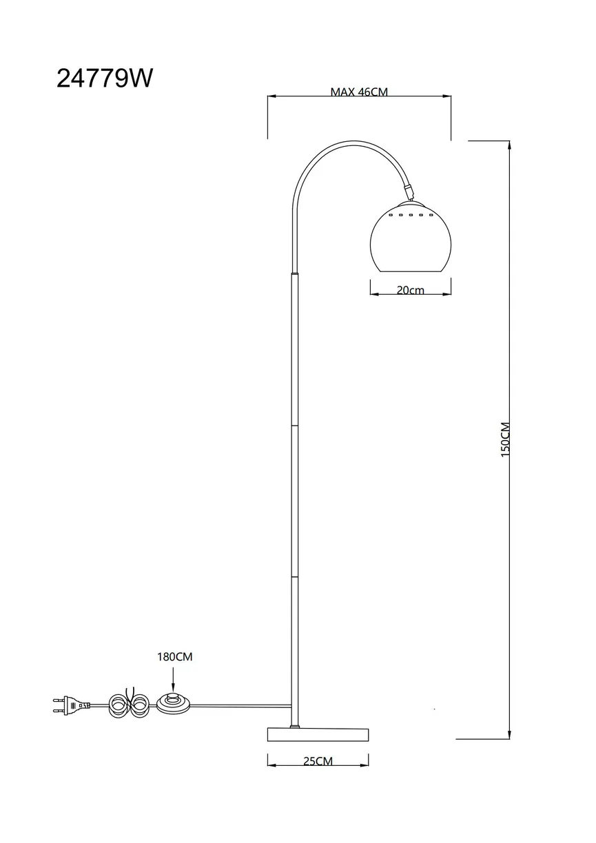 Stehleuchte "Benno" detail
