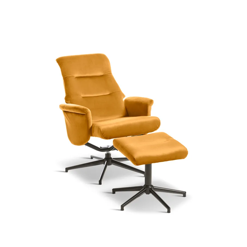 Relaxsessel + Hocker detail