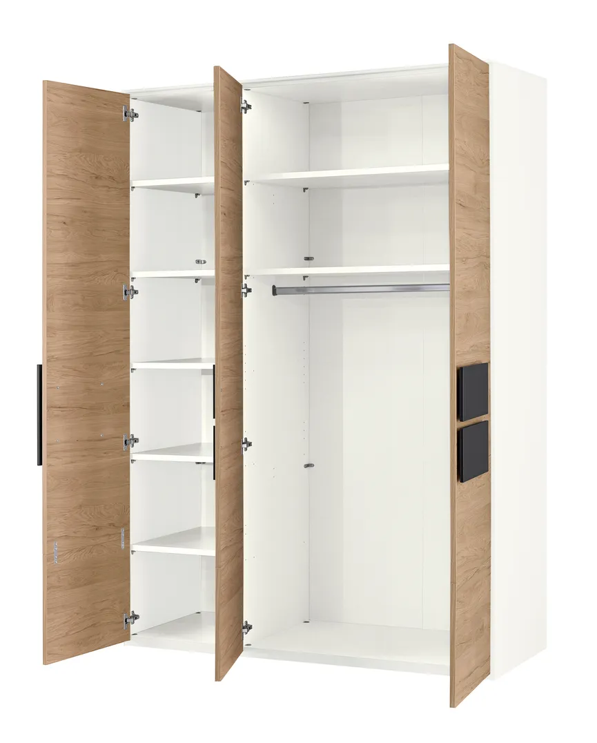 Kleiderschrank 3-trg. detail