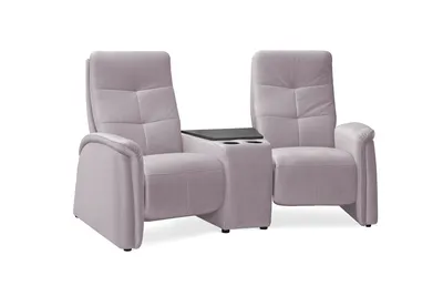 Rundsofa mit Zwischentisch 