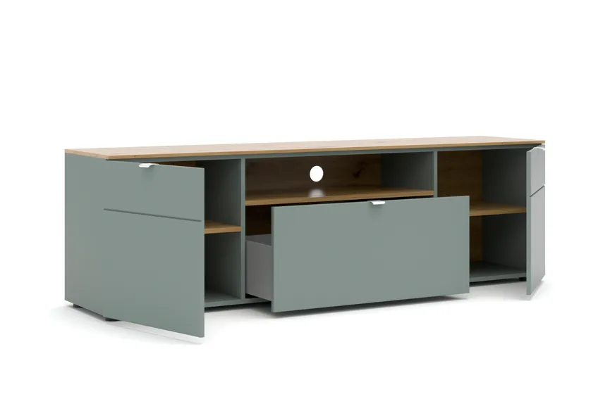 TV-Lowboard 2T/1S/1F detail