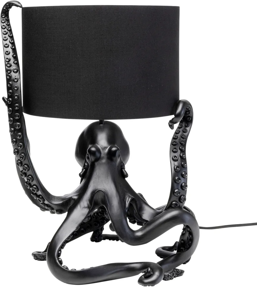 Tischleuchte "Octopus schwarz" hauptaufnahme