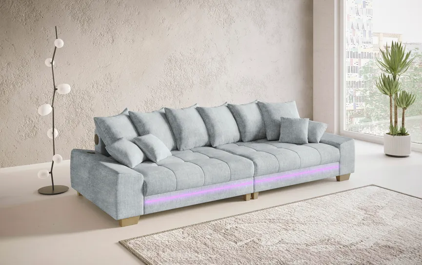 Bigsofa+LED+Soundsystem milieu