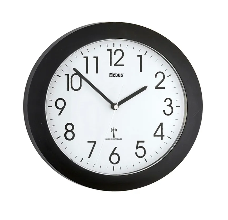 Funk-Wanduhr material_farbe