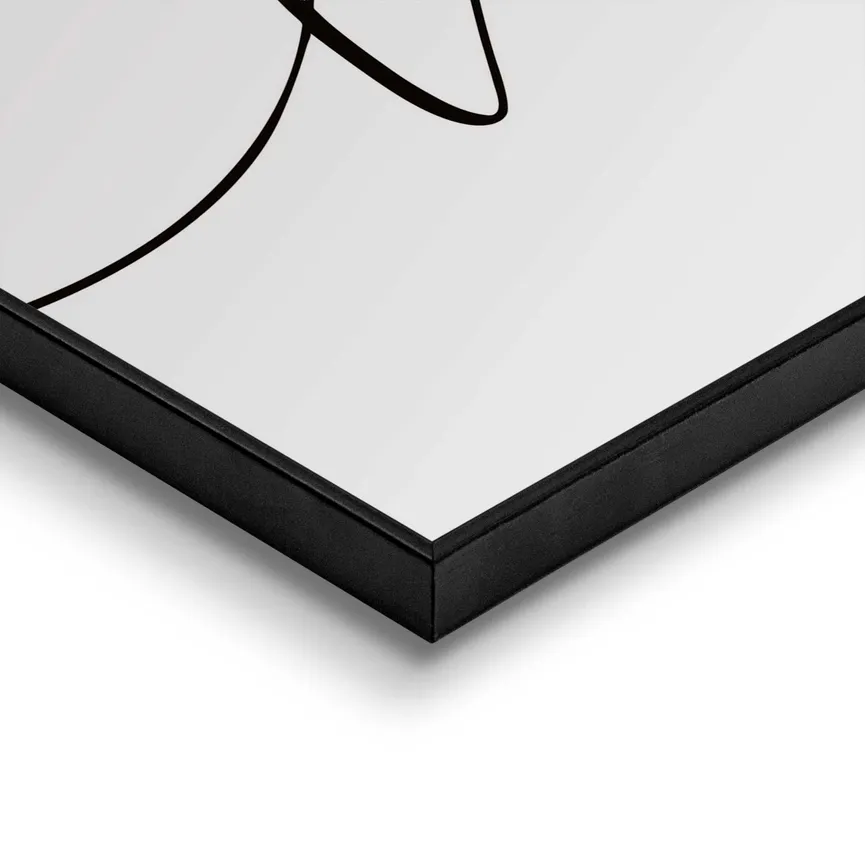 Bild gerahmt detail