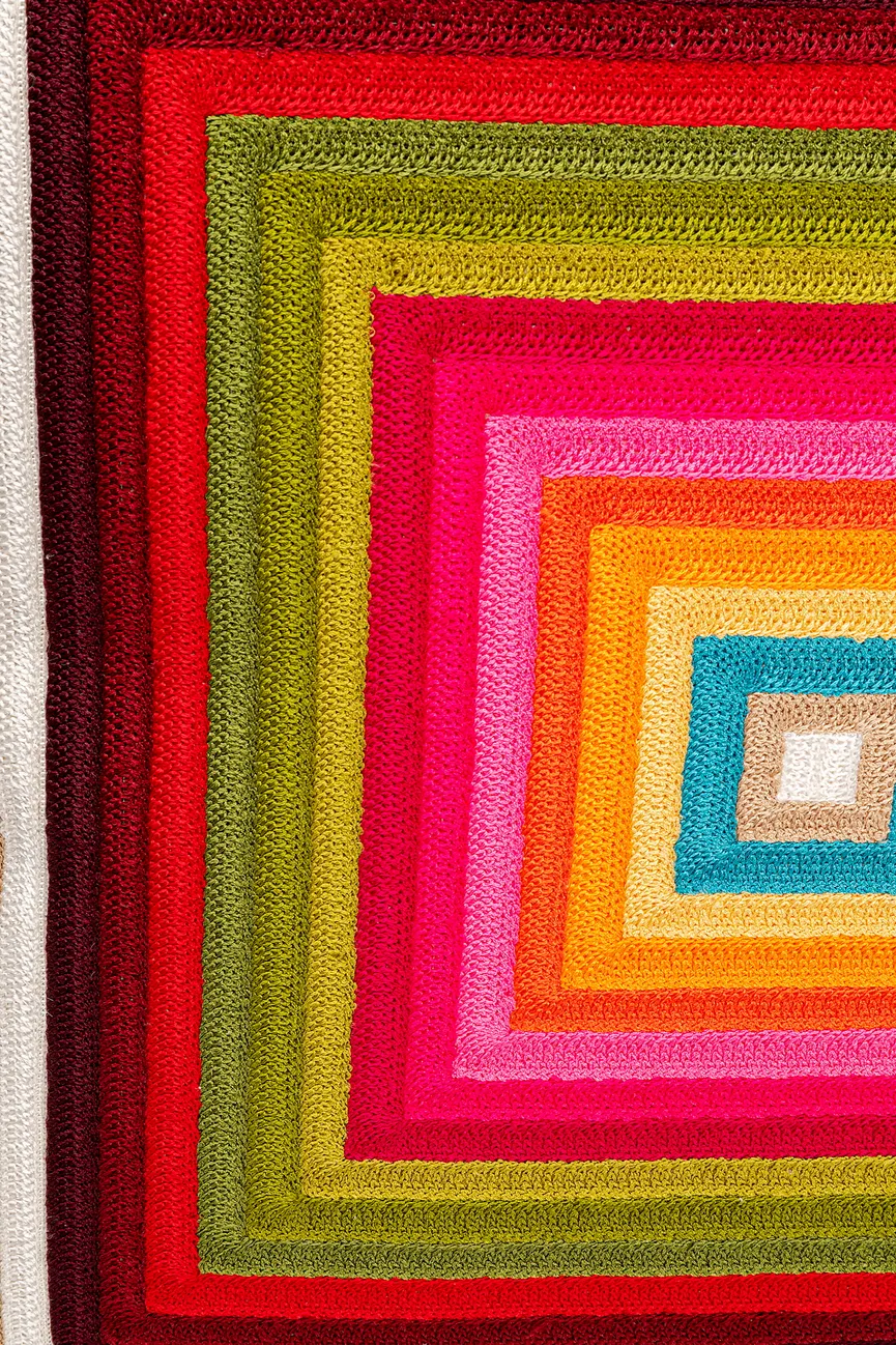 Kissen "Artistic Square" detail