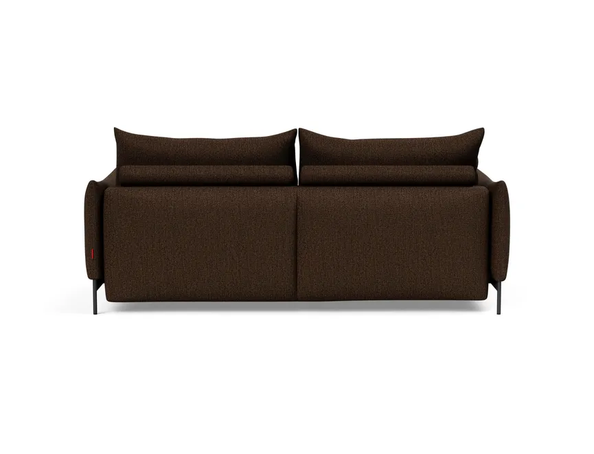 Klappsofa Metall schwarz detail