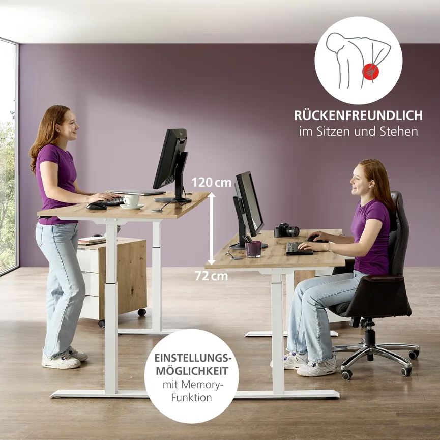 E-Schreibtisch detail