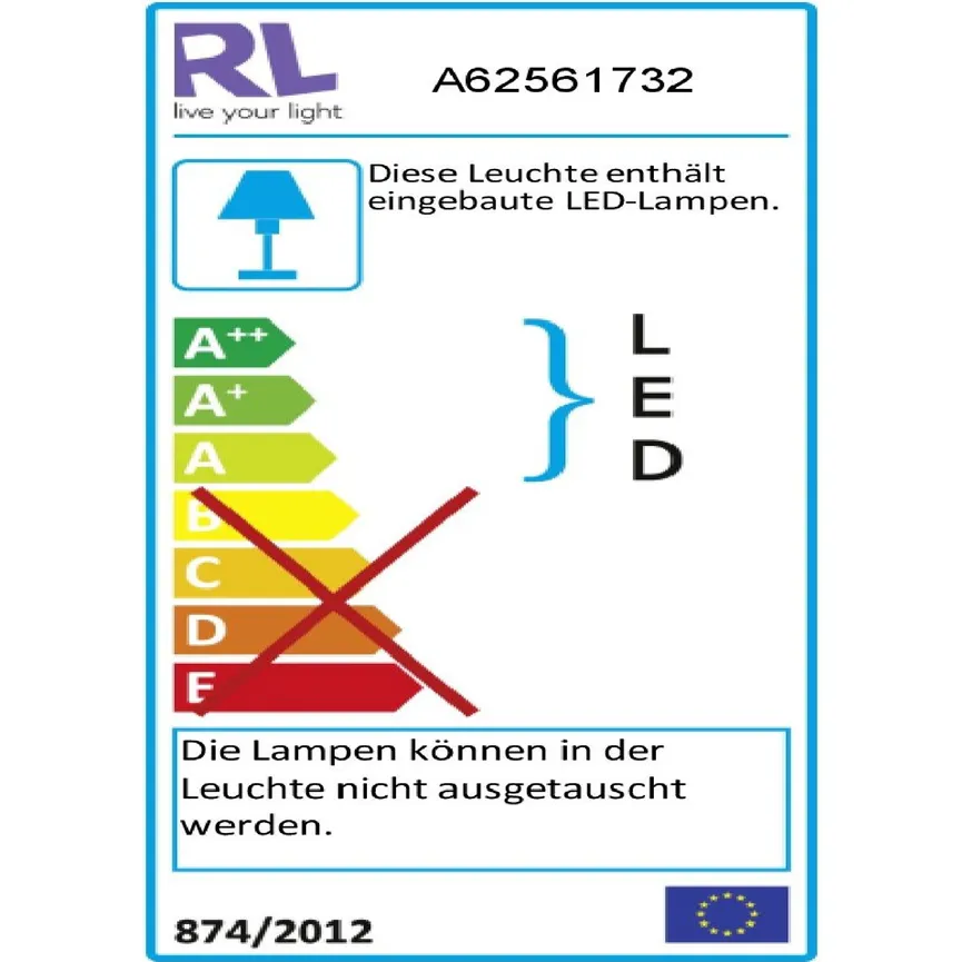 Deckenleuchte "Mood" energielabel