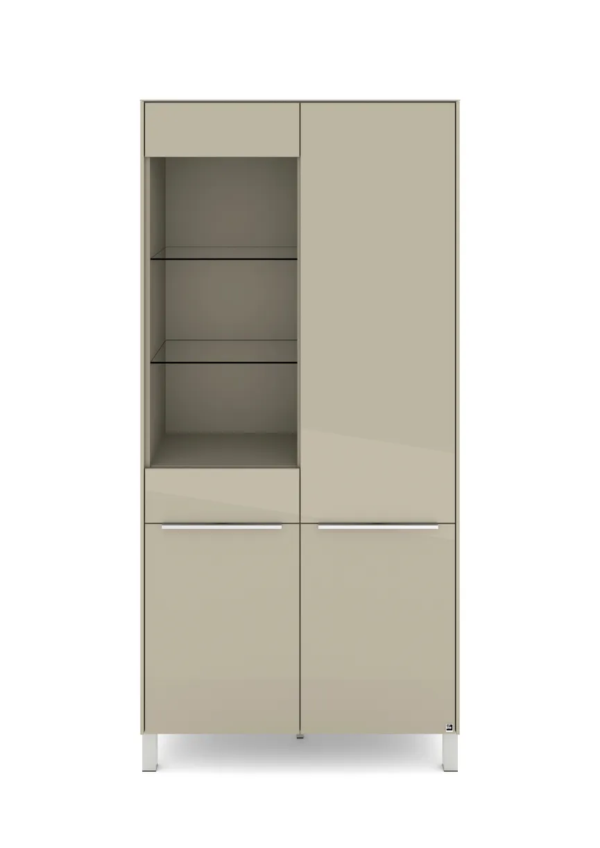 Vitrinenschrank detail