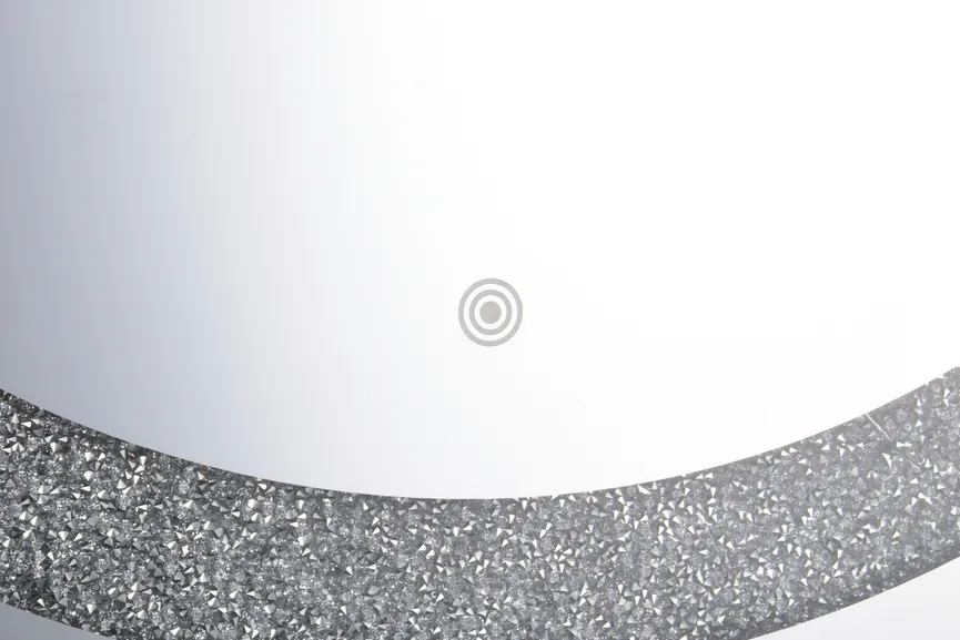 LED-Wandspiegel "Hermine" detail