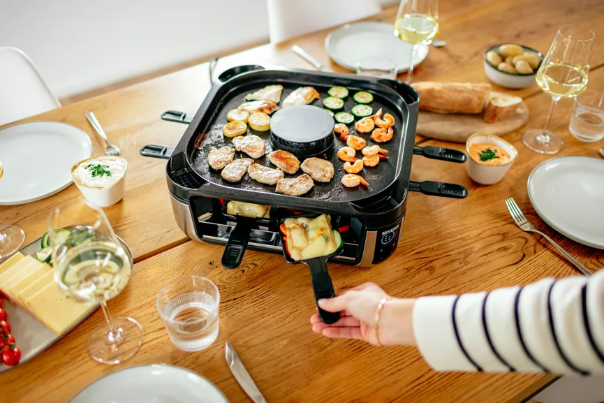 Raclette Severin mit Abluft- milieu