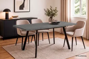 Esstisch mit Auszug