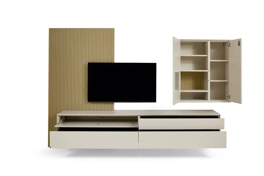 Wohnwand seitenverkehrt detail