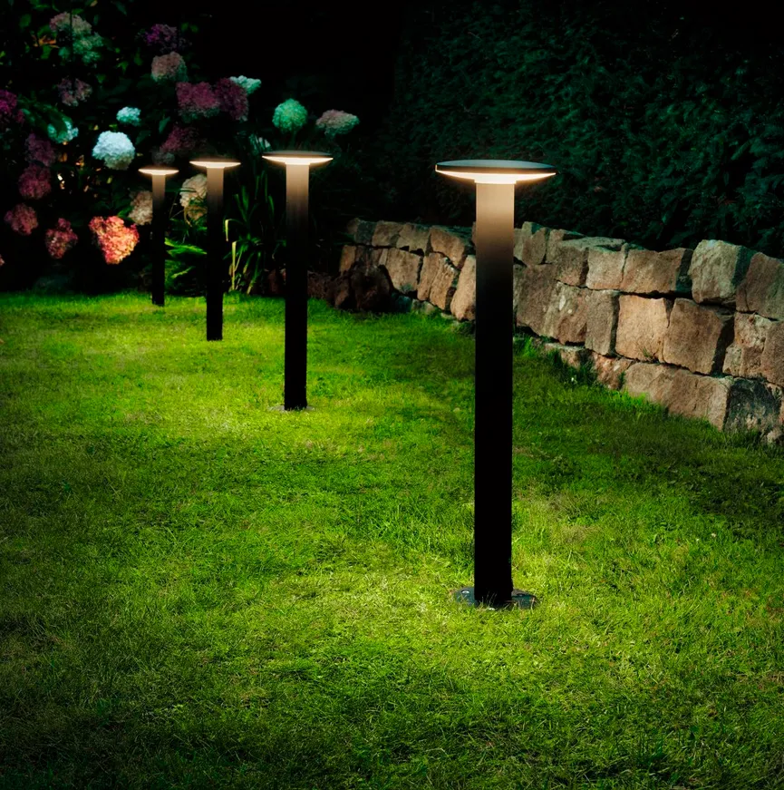 Plug&Shine Pollerleuchte Plate milieu