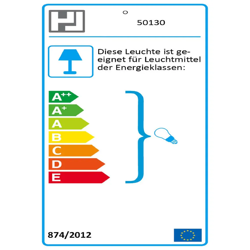 Tischleuchte "Regi" energielabel