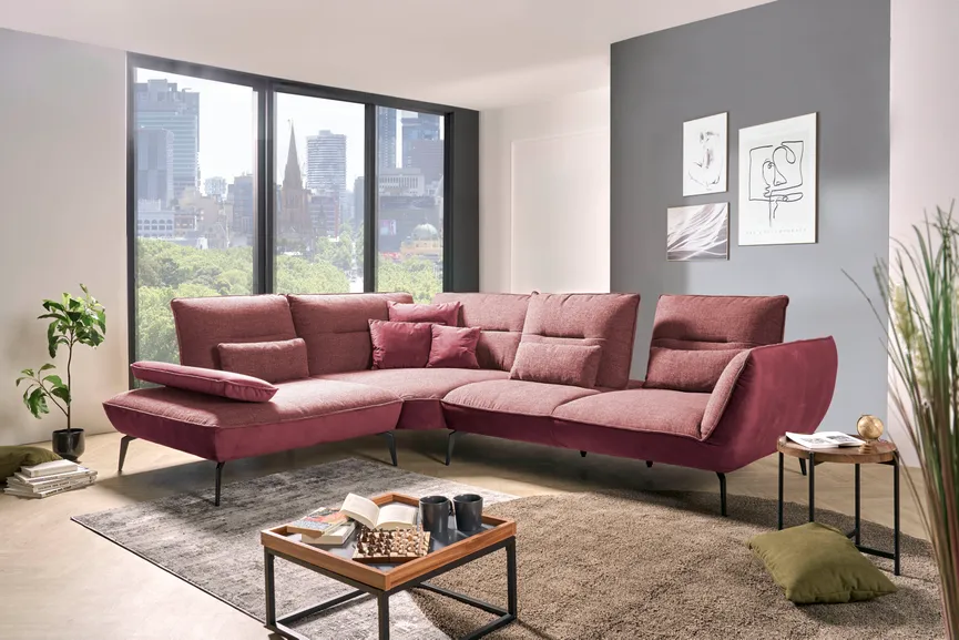 Ecksofa groß detail