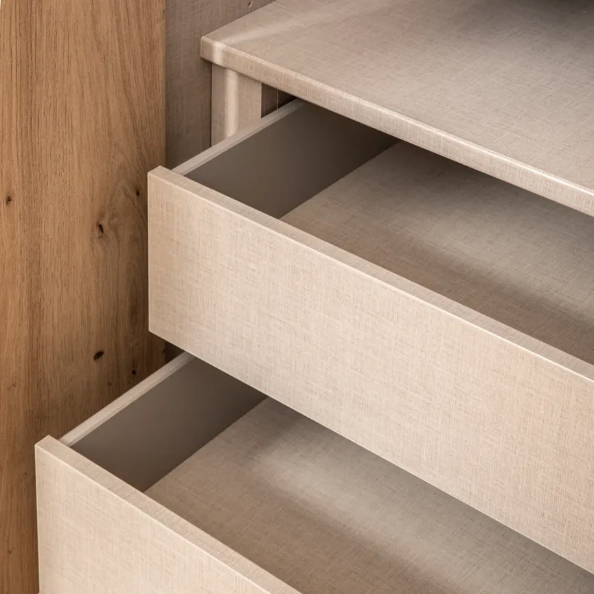 Drehtürenschrank 6-trg. detail