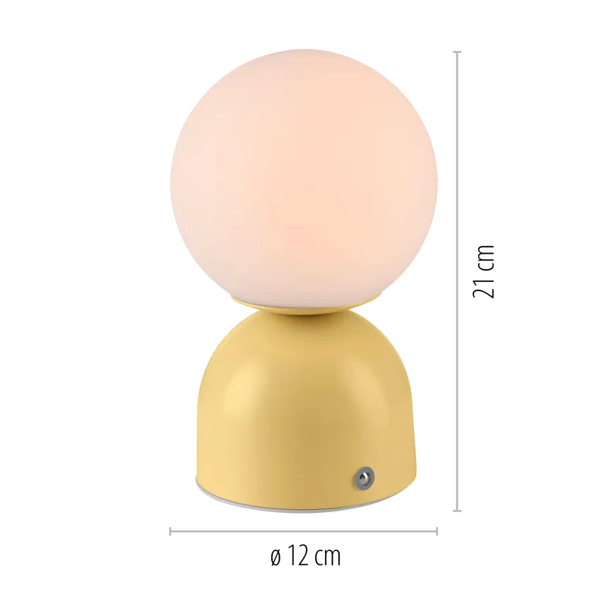 Akku-Tischleuchte "RUDI" detail