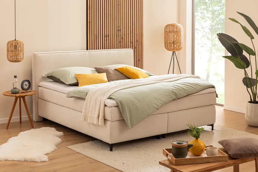 Boxspringbett LF 180x200 cm milieu