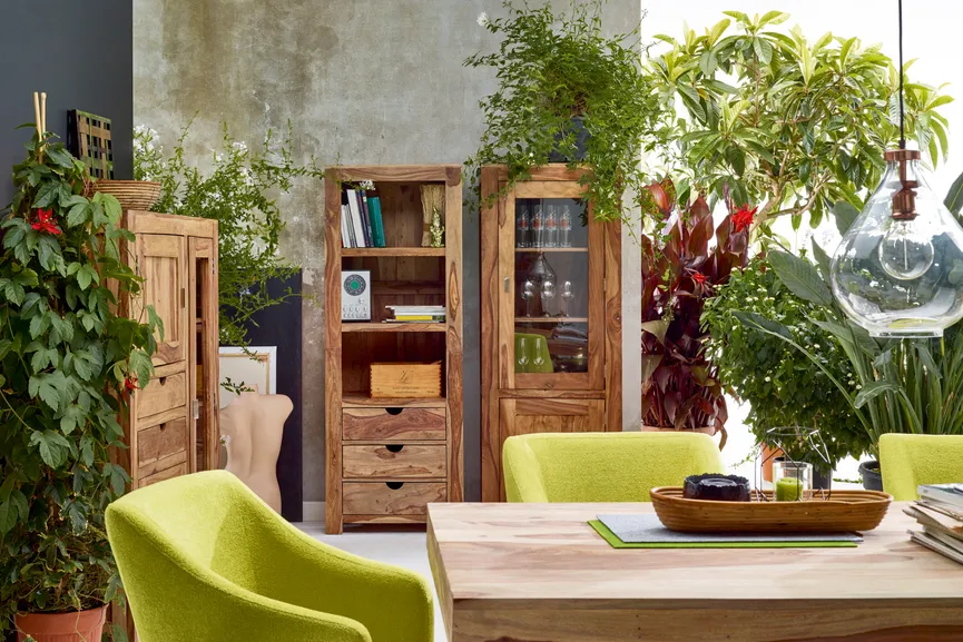 Regal mit 3 Schubladen milieu