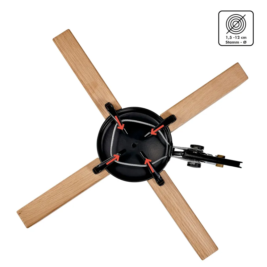 Christbaumständer "Kopenhagen" detail