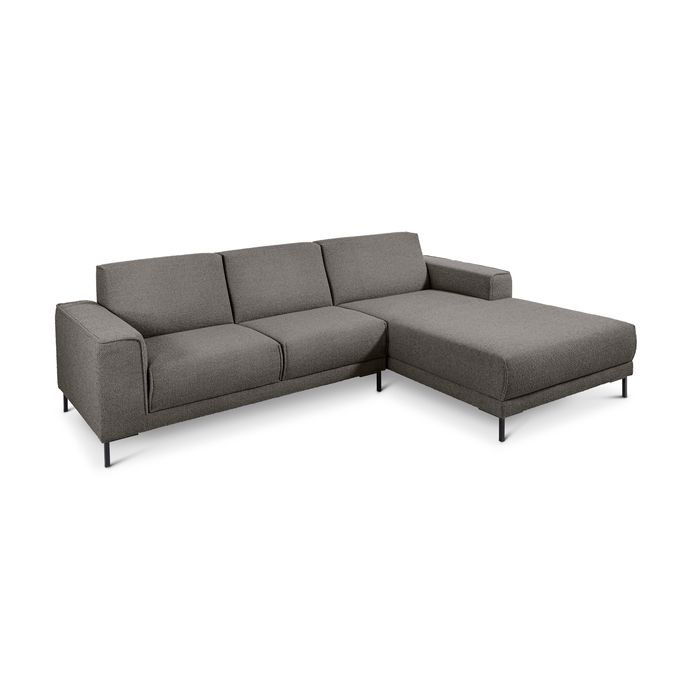 freistil Ecksofa Grau 141