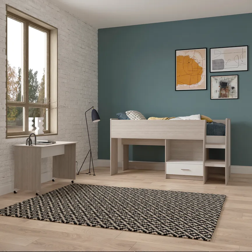 Spielbett LF 90 x 200 cm milieu