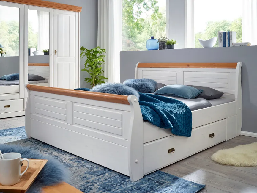Doppelbett, LF 180x200 cm milieu