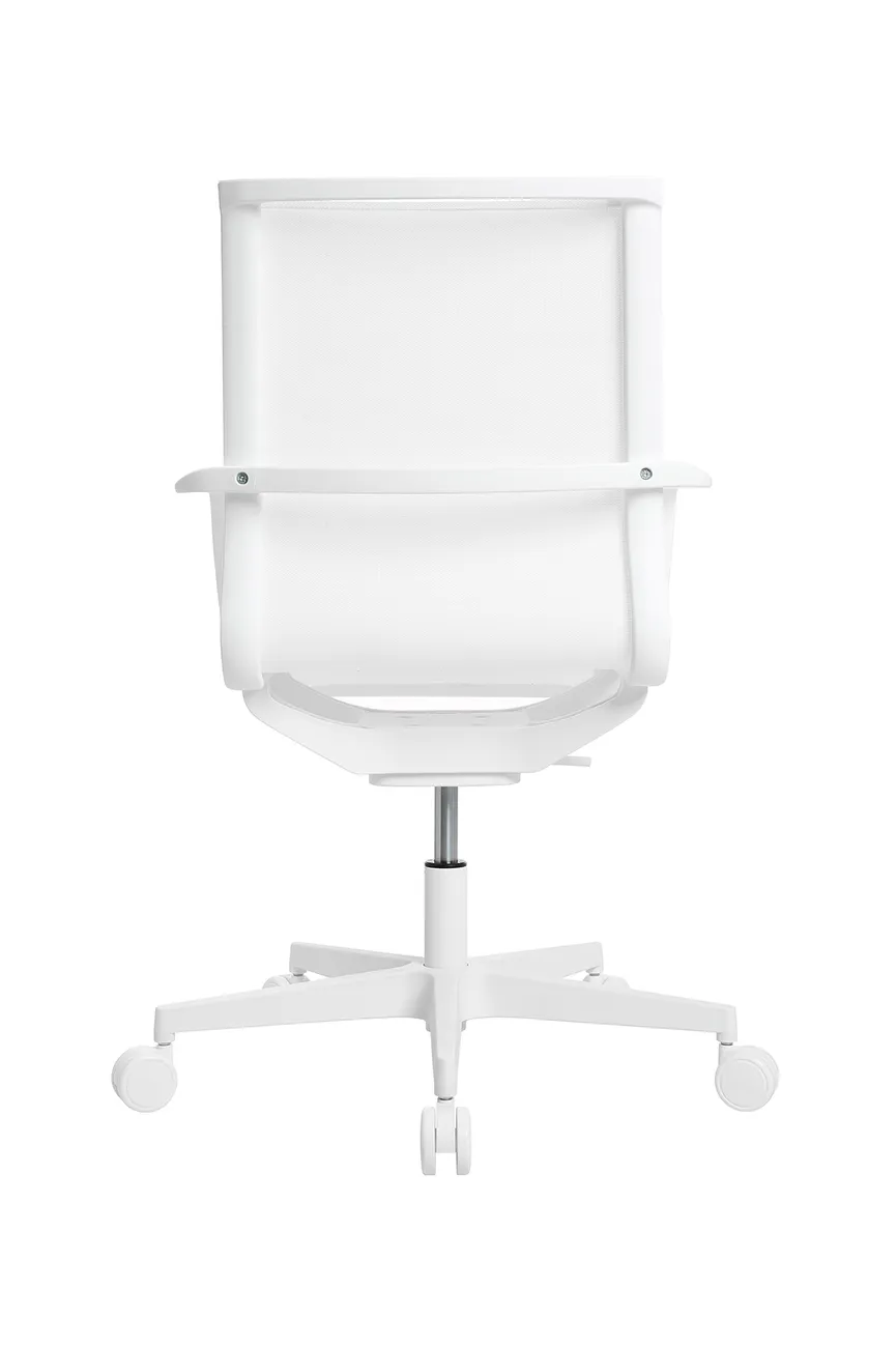 Drehstuhl weiß detail