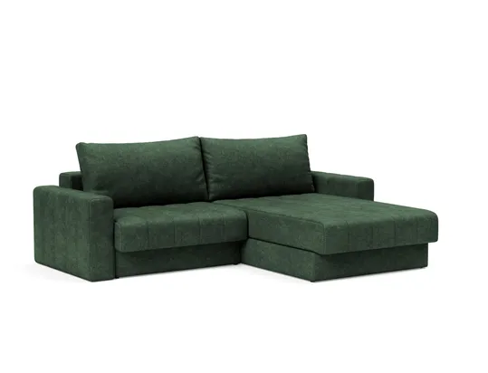 Ecksofa mit Armlehnen
