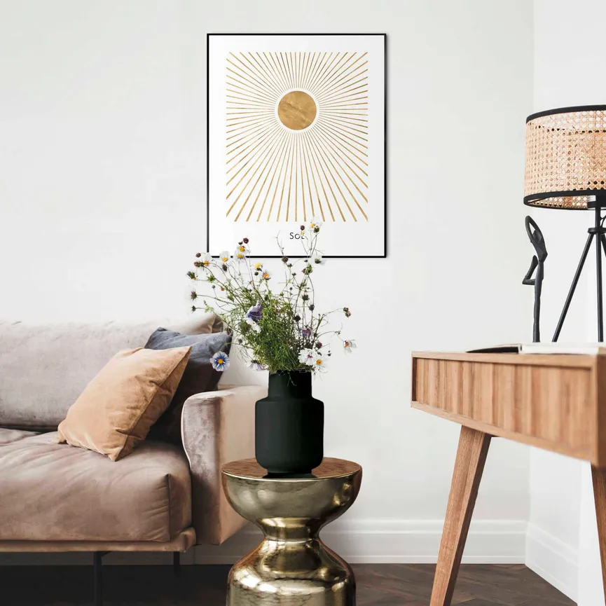 Bild gerahmt "Sun" milieu